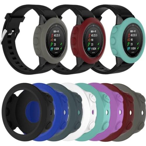 Silicone Protective Case Cover for Garmin Fenix 5 Individual Wristband Bracelet Protector for Gamin Fenix 5 Smart Fitness Watch