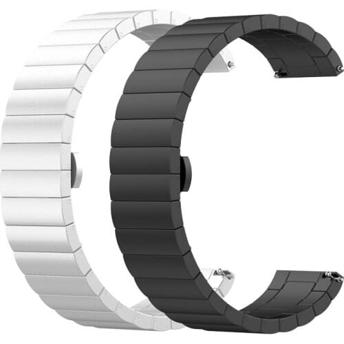 22mm Metal Watchband For Huawei Watch GT GT2 Honor Magic Bracelet For Samsung Galaxy 46mm Gear S3 Wrist Band Strap Quick install