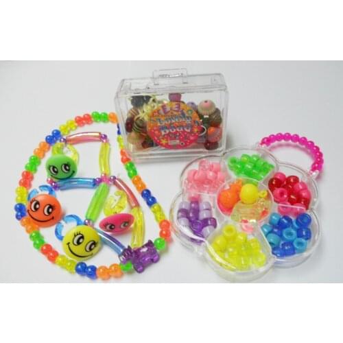 Set of Girl Mix-GD Jewellery Necklace Bead Toys Transparent Box Home Room Craft Gift Pinata Loot Favour Novelty Birthday Party