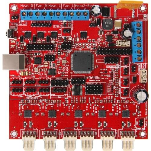 Geeetech 3D Printer Kits Rambo 1.2G Control Board Compatible with Arduino Free hipping