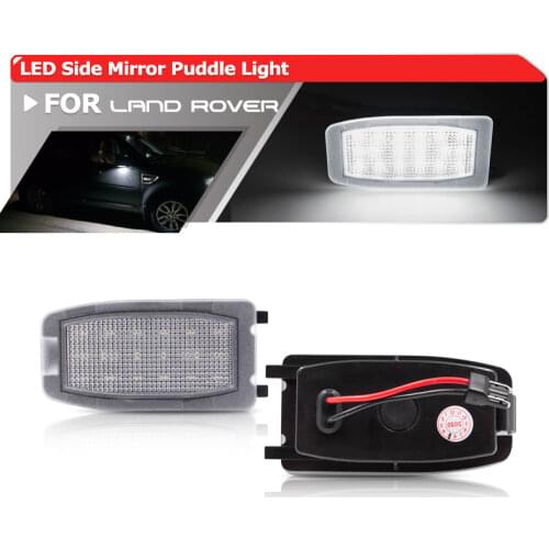 Fits For Land Rover Range Rover 2005-2012 Range Rover Sport 2006-2013 LR2 LR3 LR4 L322 Freelander 2 Led Side Mirror Puddle Light