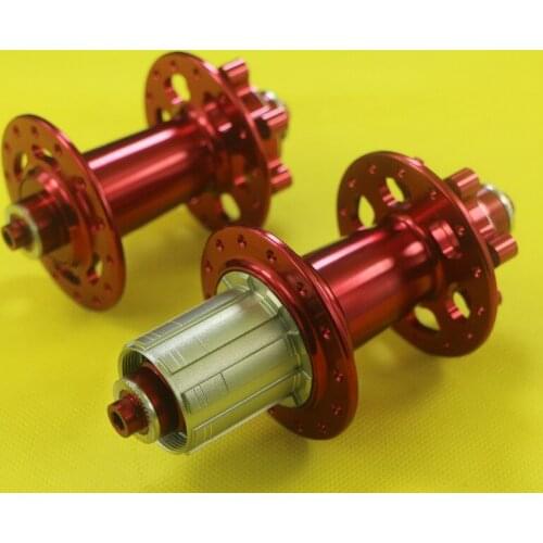 Powerway M71 MTB XC AM disc hubs 169g/269g 28H red QR version crosscountry Shim. 10/11s or XX1 Cyclocross Bicycle parts