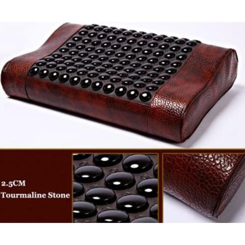 Health care Hexagon cervical tourmaline pillow Treat cervical vertebra acid bilges numb Cushion Health care physiotherapy massa