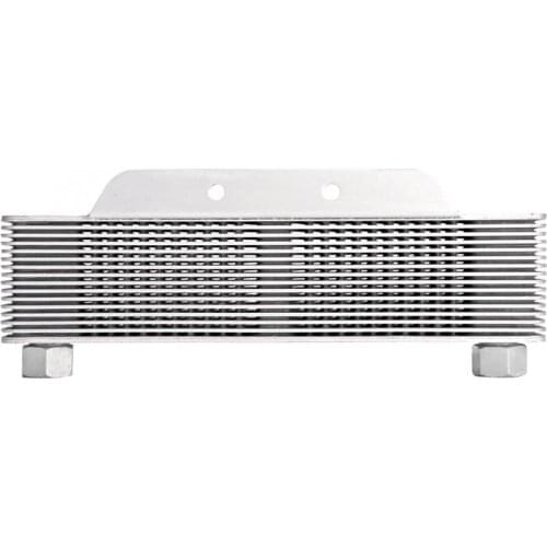 Universal Engine Transmission Oil Cooler 238mm 15-Row Motorcycle Auto Accessory Aluminum Alloy Motorcycle Oil Cooler New