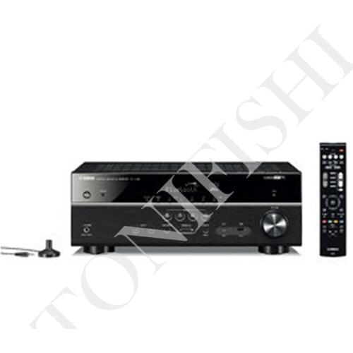 Yamaha RX-V485/V4A power amplifier, 5-channel powerful surround sound, CINEMA DSP 3D compatible with HD audio