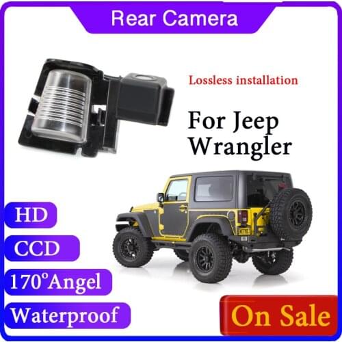Reverse Parking Night Vision Image For Jeep Wrangler JK JL 2006~2020 Dedicated Camera