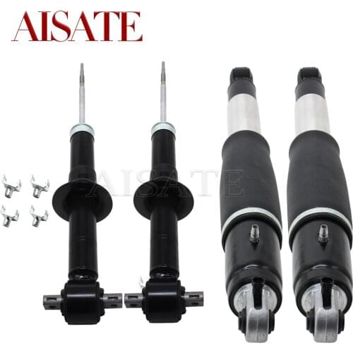 For Cadillac Escalade Chevrolet Avalanche Suburban Tahoe GMC 4pcs Rear Front Air Suspension Shock 2-Year Warranty 23151122