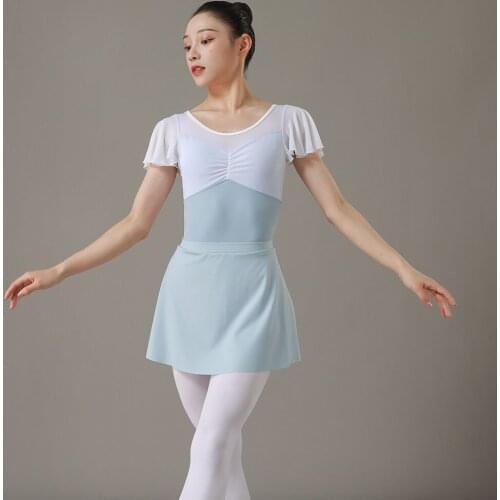 Women Skirt Two-piece Crossover Skirt, Dance Practice Skirt, Ballet Skirt, Leggings, Yoga Practice Skirt, Yoga Hakama