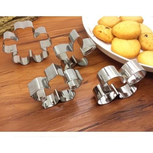 1SET Animal Flower Shape Biscuit Mould Stainless Steel Cake Tool Cookie Mould Fondant Stamps Cutters Specialized PD 005