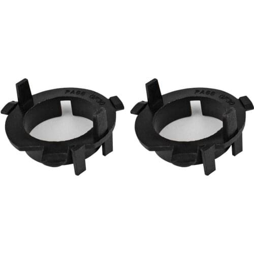 1Pair H7 LED Headlight Bulb Base Adapters Holders Retainers for Hyundai Kia