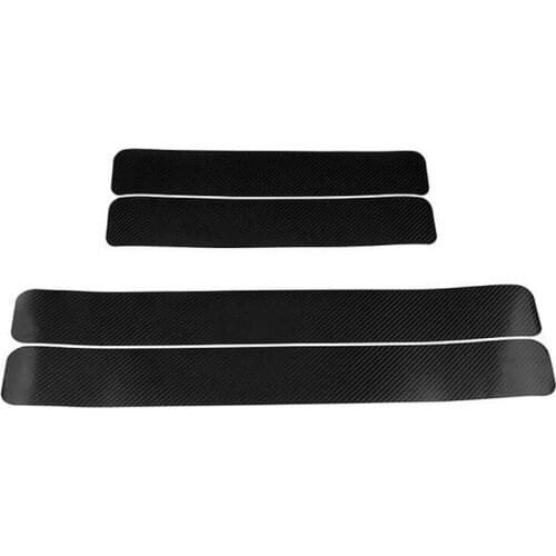 4Pcs Auto Tür Sill Schutz Tür-Schwellen-verschleiss-Platte Aufkleber for Chrysler Sebring Voyager Crossfire PT Cruiser 300C