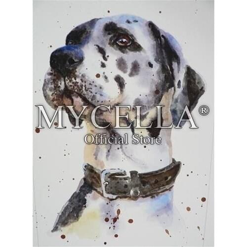 5D DIY Diamond Painting Watercolor Diamond Embroidery Cross Stitch Full Round Diamond Mosaic Animals Art Home Decor Rhinestone