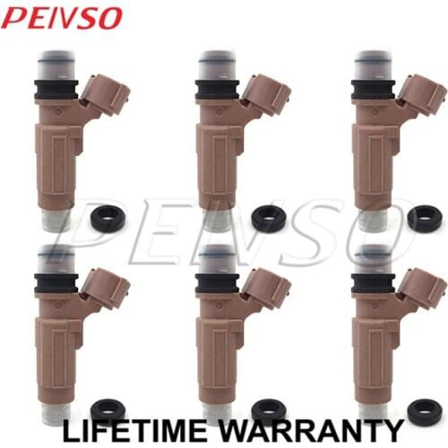 6x MR578968 Fuel Injector for MITSUBISHI ECLIPSE 2006~2011 ENDEAVOR 2004~2011 GALANT 2004~2009 3.8L V6