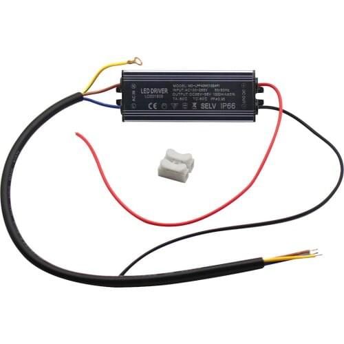Aluminium IP66 40W LED Driver 1200mA AC 100-265V Waterproof Power Supply Lighting Lamp Transformer Drivers Ballast