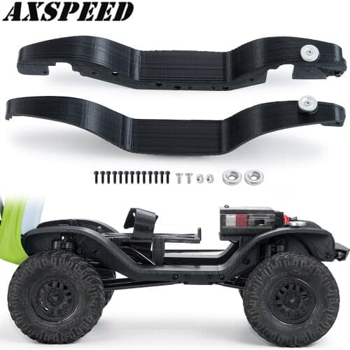 AXSPEED RC Car Fender Tire Cover Liner Fenders with Magnet for 1/24 Axial SCX24 90081 RC Truck Car Upgrade Parts