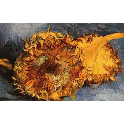 Bigger is Better 400x300MM Magnets JM10038 Painting_of_Vincent_Van_Gogh_-_Sunflowers