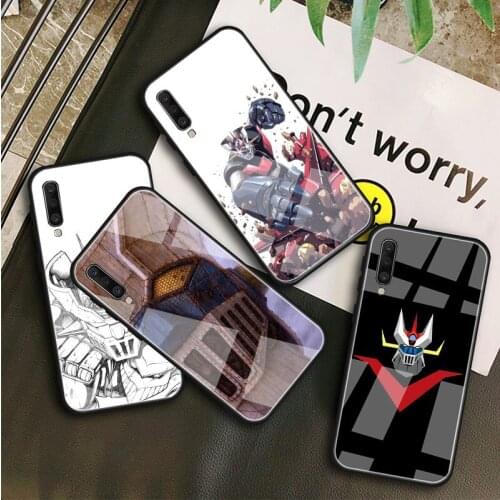 Mazinger Z Tempered Glass Case For Samsung Galaxy A10S A10E A20S A20E A30S A40 A50S A60 A70 A80 A90 A6 A7 A8 Shell