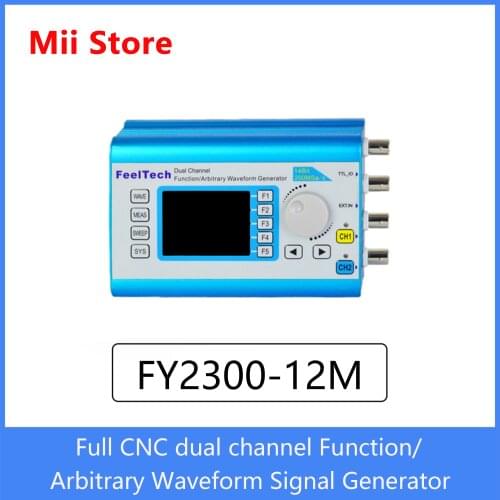 Feeltech FY2300 12M Digital DDS Dual-Channel Function Frequency Meter Multifunctional Higher Stability Signal Generator
