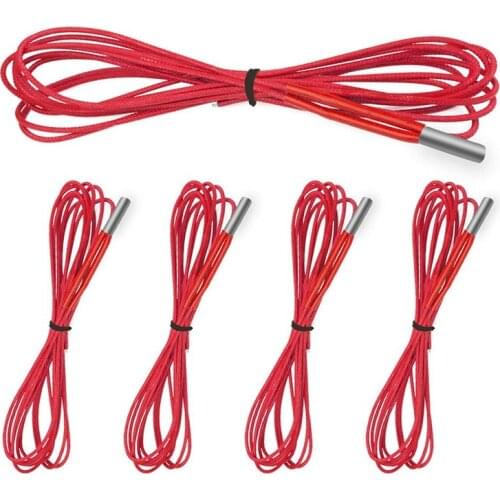 Cartridge Heater 24V 40W 1Meter(39.3In) Heating Pipe for Ender 3, for Ender 5, for Prusa I3, for Mega, for 3D Printer