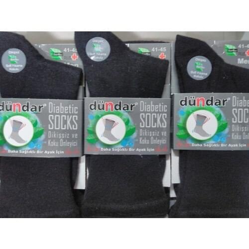 Unisex Bamboo Socks - 3 pc - 6 pc - Special Socks For Diabetes Patients That Don 'T Tighten