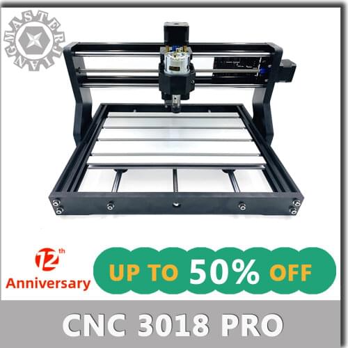 New CNC 3Axis 3018 Pro GRBL Wood Router laser engraving CNC 3018 work offline Diy mini cnc machine pcb Milling machin