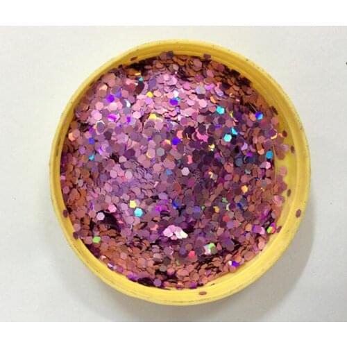 2mm Holo Pink Glitter Sequins Paillette