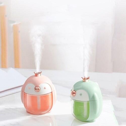 ELOOLE Rechargeable Pet Humidifier Water Replenishment Device Desktop Car USB Aroma Diffuser Humidifier LED Lamp Mist Maker