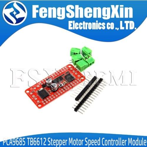 PCA9685 TB6612 Stepper Motor Speed Controller Module Dual DC Motor Driver Controller Board for Arduino