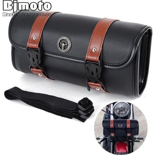 Motorbike Saddle Bags Motorcycle Front Fork Handlebar Bag Tool Side Pack For Yamaha Honda Tool Bag