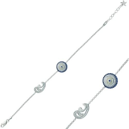 Tevuli 925 Sterling Silver The Genres Change Double Vav womens bracelet