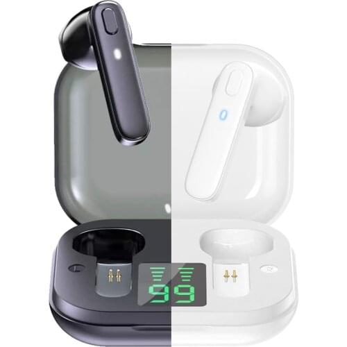 TWS Ear phones Bluetooth Wireless Headset Waterproof Deep Bass Earbuds True Stereo Headphone with Mic Sport Earphone