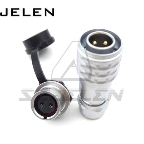 WEIPU SF12 series 2 3 4 5 6 7 9pin metal waterproof connector plugs and sockets, IP67 2pin waterproof male female connectors