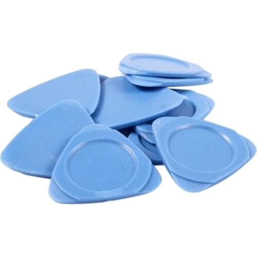 10 pcs Opening Pry Tool For Cell Phone Mobile Phone iPhone Screen Case LCD PDA Laptop Repair /Guitar Pick Light blue