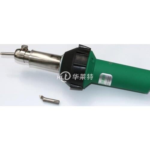 1600W Hot Air Gun Plastic Welding Torch PVC Floor Welding Gun With 5MM Round Nozzle + Spot Nozzle