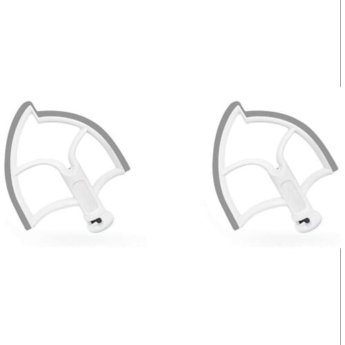 2 Pcs Flex Edge Beater for KitchenAid 6Qt Tilt-Head Stand Mixer,Food Processor Accessory,KitchenAid Accessory