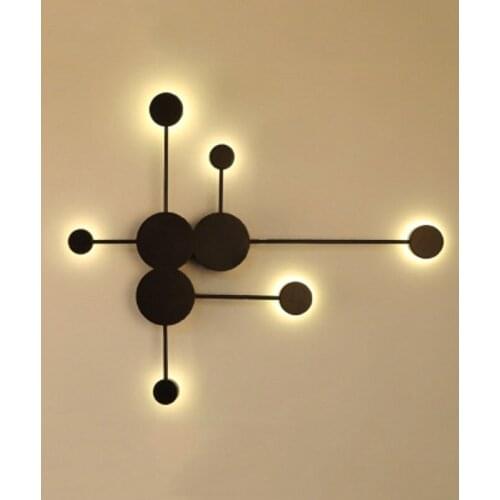 4-24w led wall lamp decoration bed side lamp for bedroom loft sconce light modern style wall lights for home decoration