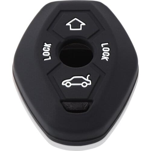 ACCESSORIES FIT1998-2005 FOR BMW X3 X5 Z3 Z4 3 5 7 SERIES E38 E39 E46 E83 silicone key REMOTE CASE COVER FOB SET Protective