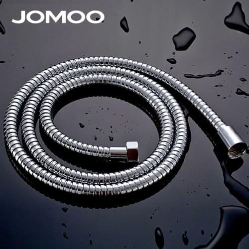 JOMOO Rust-Resistant SUS304 Stainless Steel Flexible Shower Hose 1.2M/1.5M/1.8M PVC Pipe Bathroom Accessories