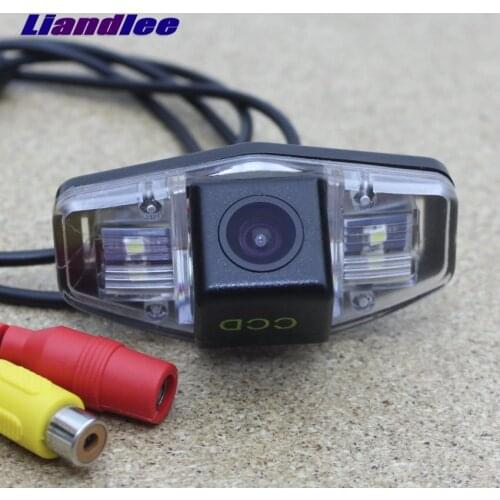 Liandlee For Acura CL EL Rear View Reverse Camera Car Parking Backup Camera HD CCD Night Vision License Plate Lamp OEM