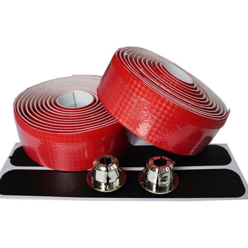 MTB Road Bicycle Handlebar Tape Carbon fiber strap Cycling Handle Belt Bike Handlebar Straps Accessories N004A