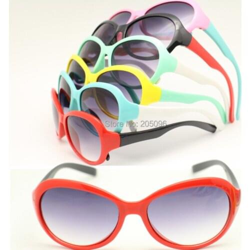 Wholesale LM016 girl pure color UV-400 protection gradient lens colorful sunglass eyewear
