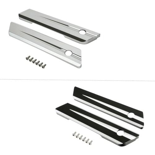 Motorcycle Saddlebag Hinge Latch Covers For Harley Touring Road King Road Glide 2014-2020