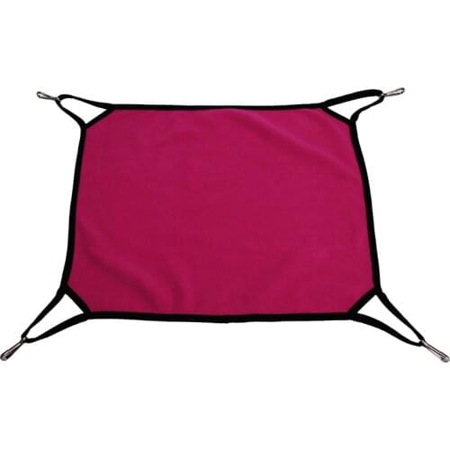 Summer Breathable Sandwich Mesh Cloth Pet Cat Ferrets Hammock Swing Hamsters Mat Hanging Sleeping Bags Small Animal Bed