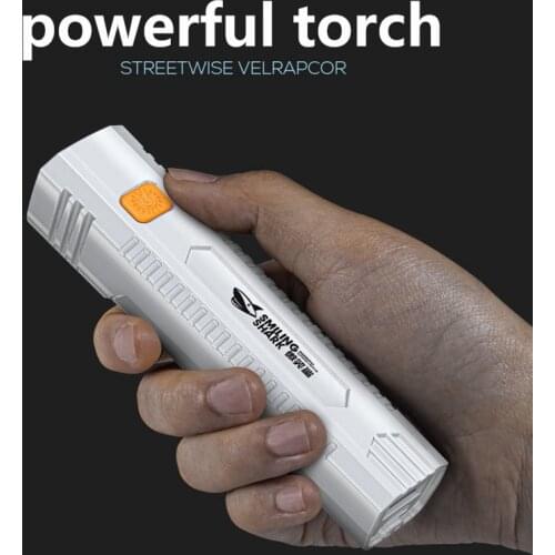 Strong Light Long-Range Rechargeable Torch Small Mini Portable Special Forces Outdoor Durable Super Bright Torch LED