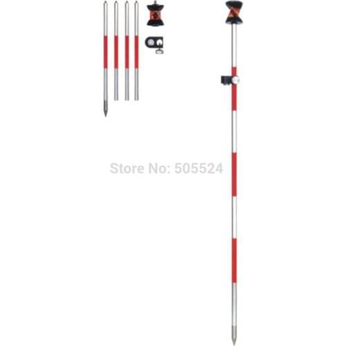 100% BRAND NEW 360 degree Mini Prism with 4 poles, for Total Stations high quality