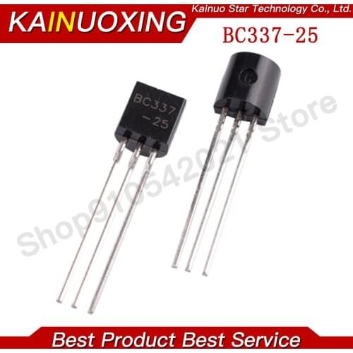 100PCS BC337-25 TO-92 BC337 TO92 triode transistor new and original IC