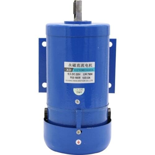 220V DC permanent magnet motor 750W high power 1800 turn high speed motor speed forward and reverse cutting motor