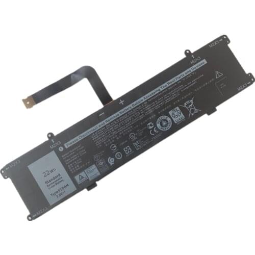 Original FTD6M 6HHW5 06HHW5 K17M-BK-US GC02002190L G99QA050H Laptop Battery 22Wh For Dell Latitude E7285 7285 2-in-1 Keyboard