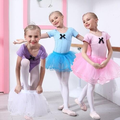 Free shipping summer new childrens dancers girls' exercise ballet costumes dance leotard with skirt adult size available JQ-214