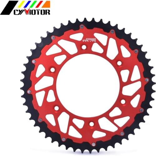 Free Shipping Motorcycle Rear Chain Sprocket For HUSQVARNA TC TE TX FE FC FS 125 150 250 300 350 450 501 Rally